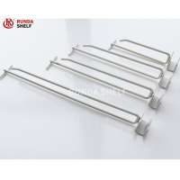 stainless steel anal hooks hanging bar hooks 30cm hooks for display