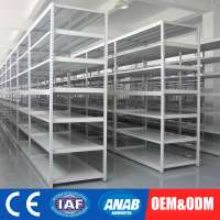 Light duty metal storage rack for warehouse